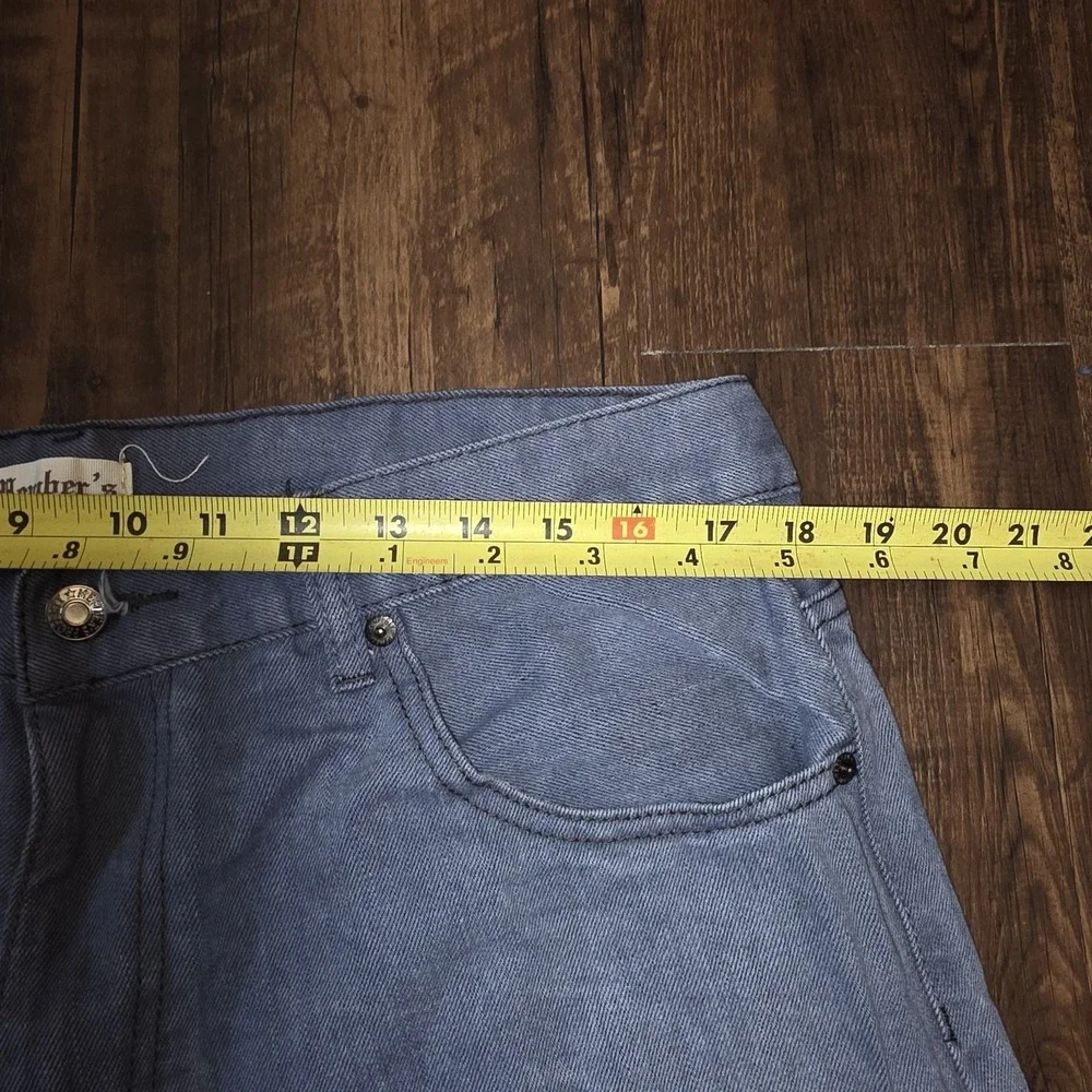 Jeans Member's Property Men's Blue Straight Leg Denim Pants Size 38x32